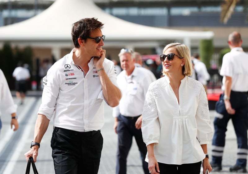 Susie Wolff, Toto Wolff, Mercedes, 2021