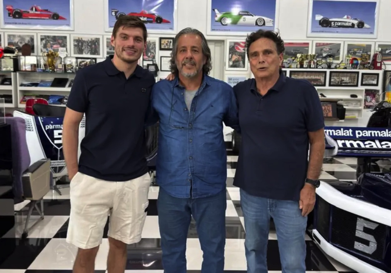 Verstappen al in Brazilië aanwezig en gaat op pad met schoonvader Piquet