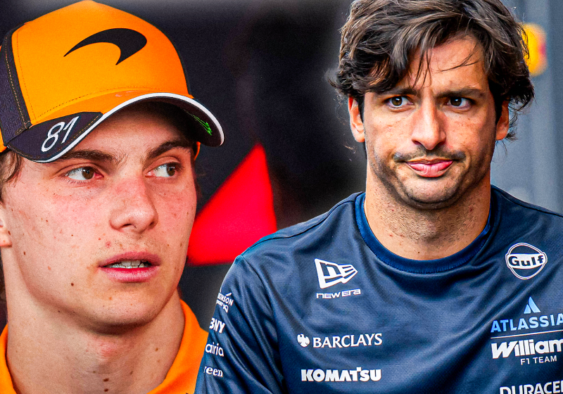 Sainz kaatst de bal terug naar Piastri: 'Hij had ook wat voorzichtiger kunnen zijn'