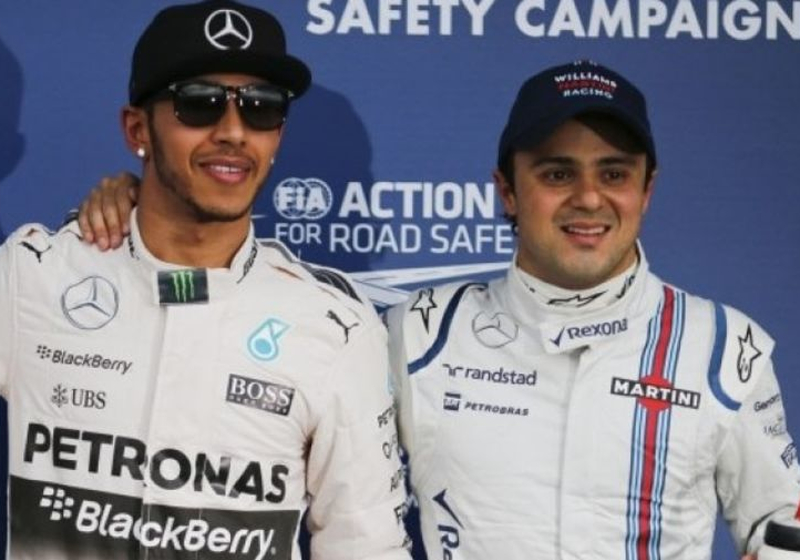 Massa: "Hamilton is van het kaliber Schumacher"