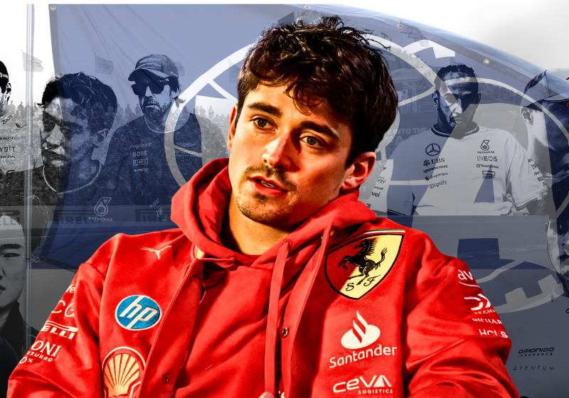 FIA, 2025, annoyed, charles leclerc, lewis hamilton, oliver bearman, graphic