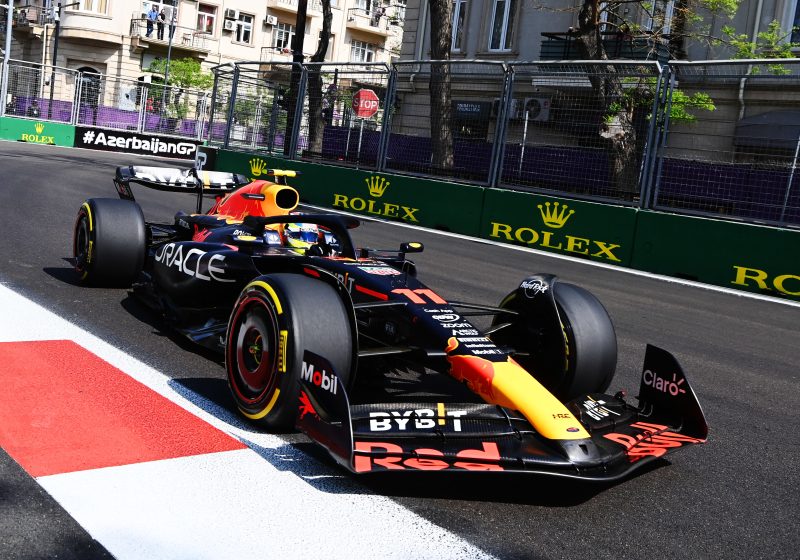 Perez doubles up in Azerbaijan after Red Bull blunder