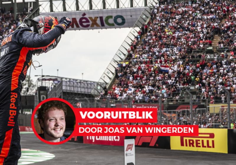 Mexico is buitenkans voor Max Verstappen