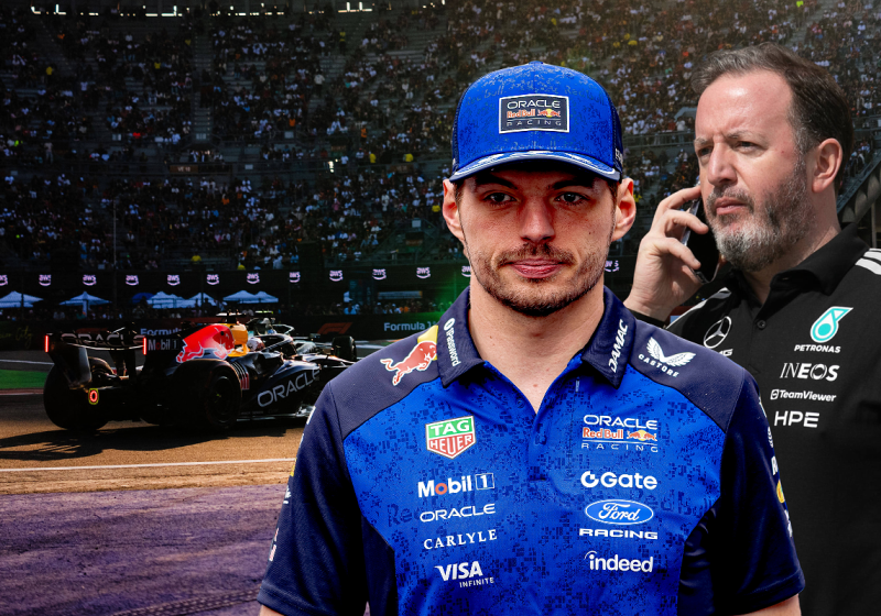 Mercedes waarschuwt voor berucht trucje Verstappen in Mexico: "Probeert Max altijd"