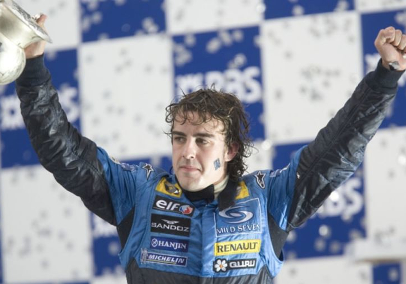 VIDEO: Alonso celebrates his first championship win 13 years ago