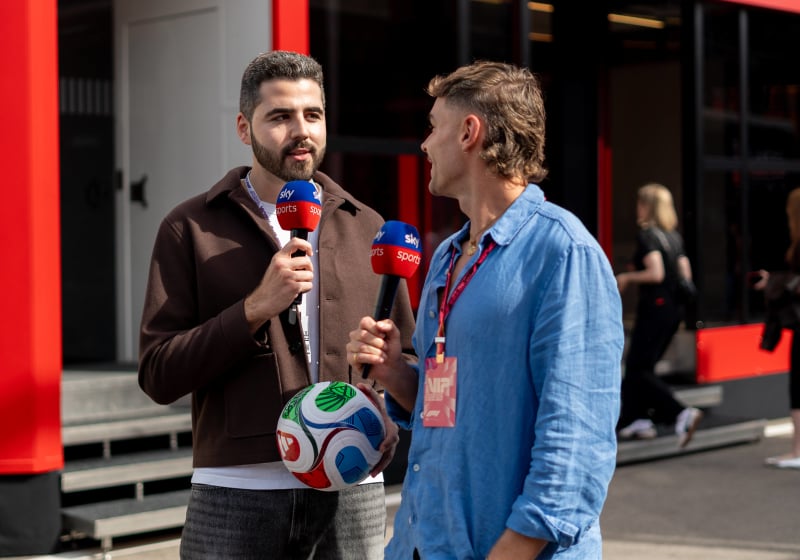 Who is Harry Benjamin? The Sky F1 commentator replacing David Croft at the Barcelona Grand Prix