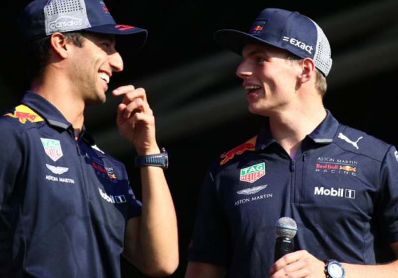 Daniel Ricciardo: "Het is niet alsof Max grotere ballen heeft in bepaalde bochten"