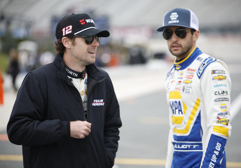 NASCAR star Ryan Blaney uses interview to TROLL Cup Series rival Chase Elliott