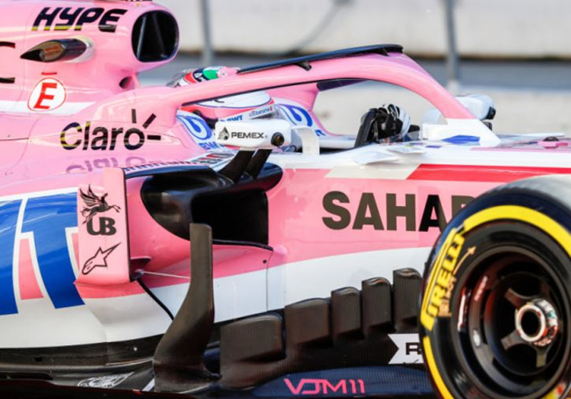 Force India: 'Sidepods doen niet wat ze moeten, kost halve seconde'