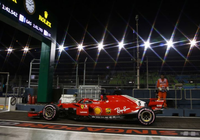 Vettel delivers perfect response to Friday crash