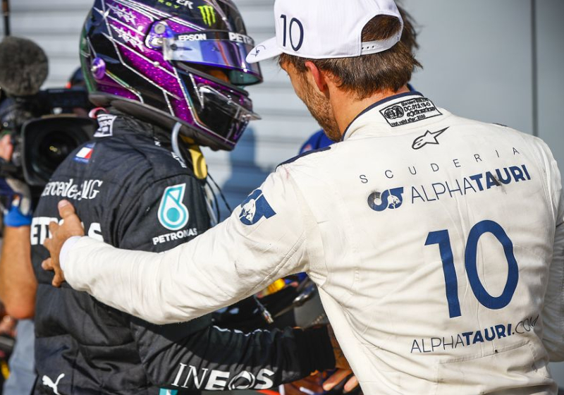 Gasly not treated fairly by Red Bull - Hamilton