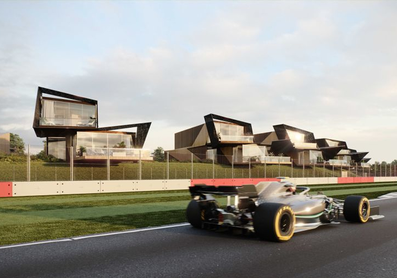 Luxury trackside apartments for sale at Silverstone