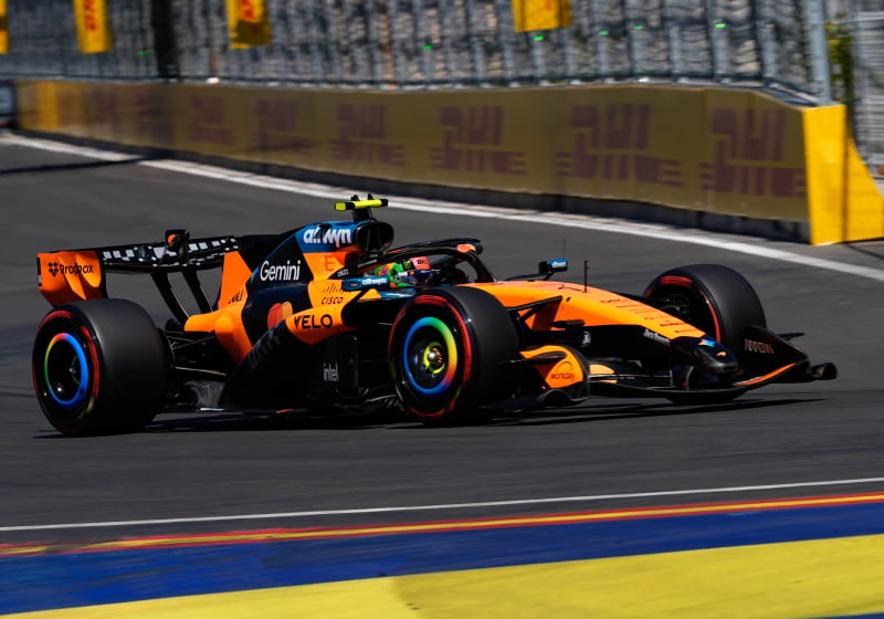 Norris verrast met allereerste pole in Madrid; Verstappen start vanaf tweede startrij