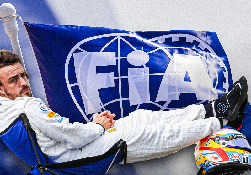 Alonso, FIA, socials