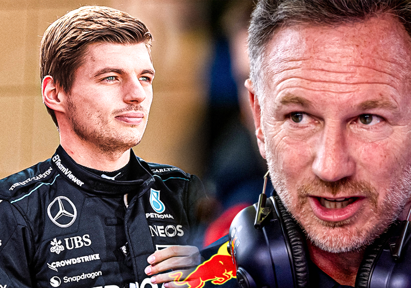 Verstappen, Horner, socials