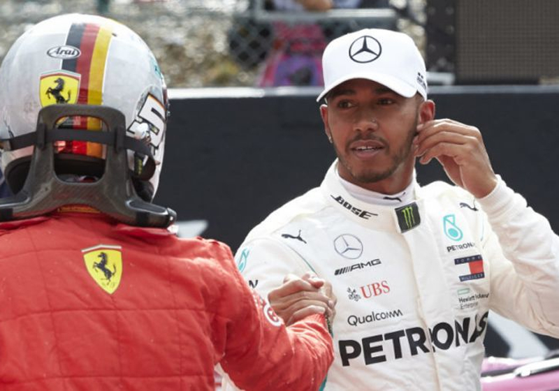 Hamilton over matige vorm Vettel: "Natuurlijk had ik dit niet verwacht"