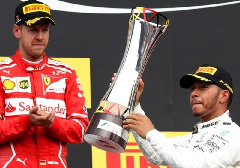 Sebastian Vettel: 'Hamilton was de betere coureur'