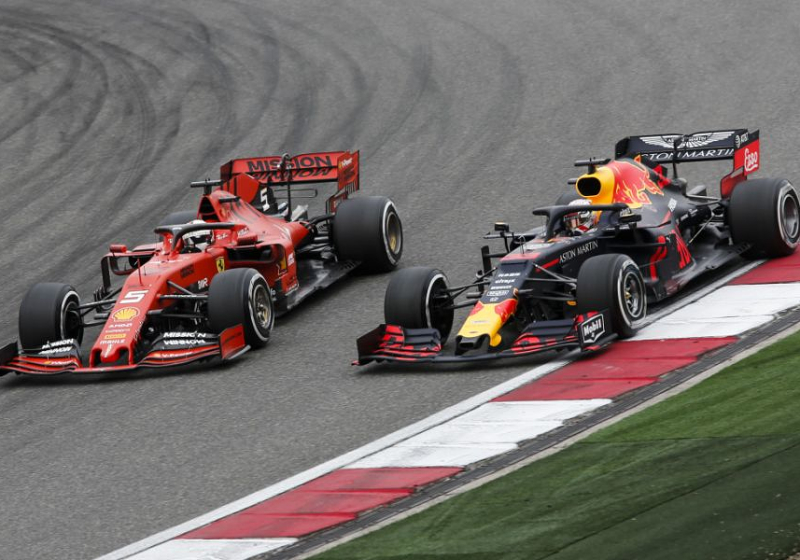 Verstappen: 'Probeerde Vettel wel aan te vallen, maar had snelheid niet'