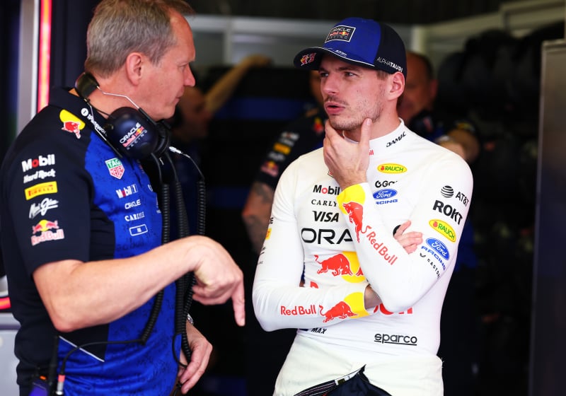 Red Bull schendt avondklok in Australië na schade Verstappen en problemen Hadjar