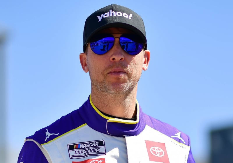 A generic image of NASCAR Cup Series driver Denny Hamlin