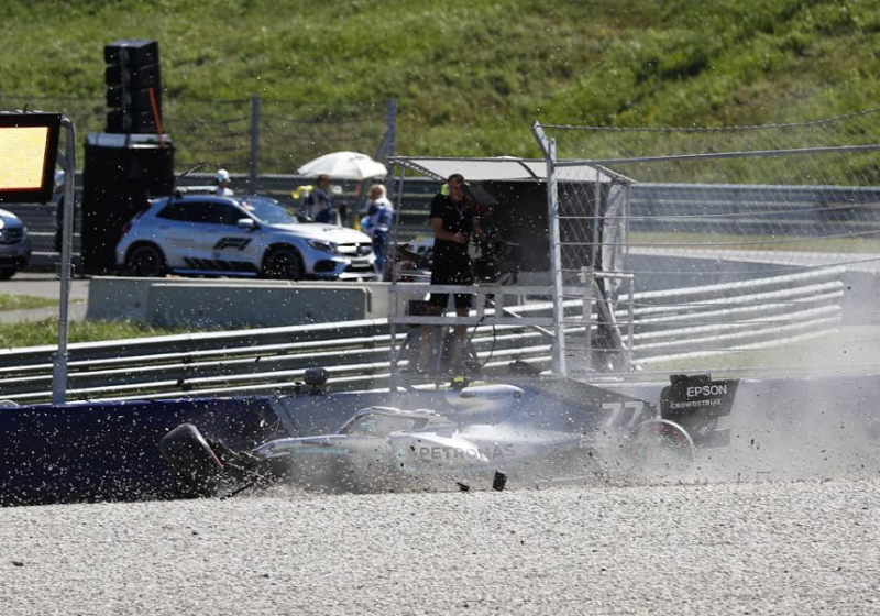 Bottas on Austria crash: That's how it should be!