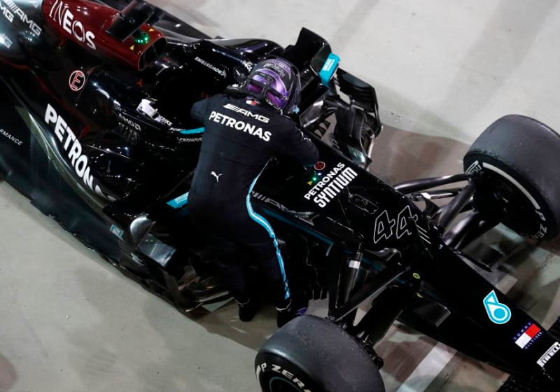 Brundle over Mercedes: "Ik denk dat het hele 'rake'-verhaal een beetje als afleiding dient"