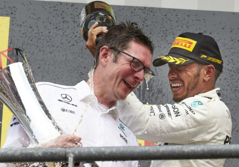 Mercedes provide update on Hamilton's power unit