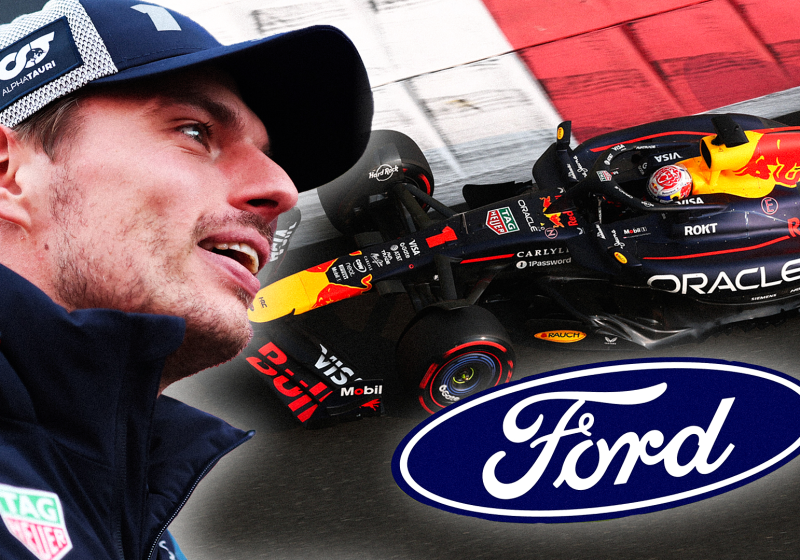Verstappen, Ford, socials