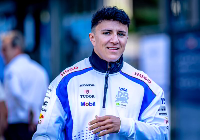 Hadjar at Zandvoort