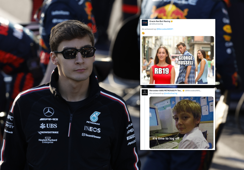Red Bull Racing neemt Russell in de zeik, Mercedes reageert