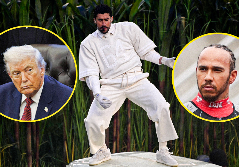 Hamilton, Bad bunny, Trump, socials