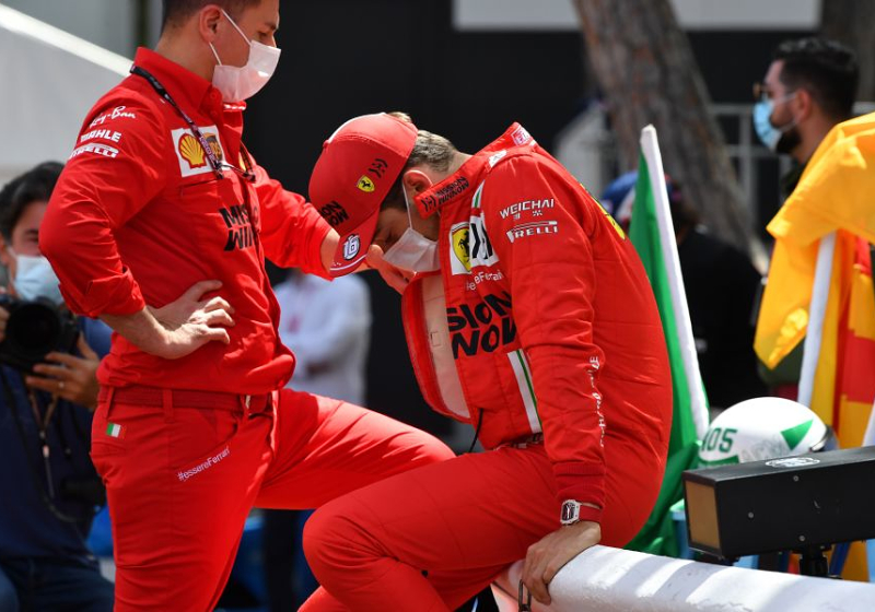 FIA onderzocht crash Leclerc: 'Geen enkele coureur zou zijn auto dusdanig beschadigen'