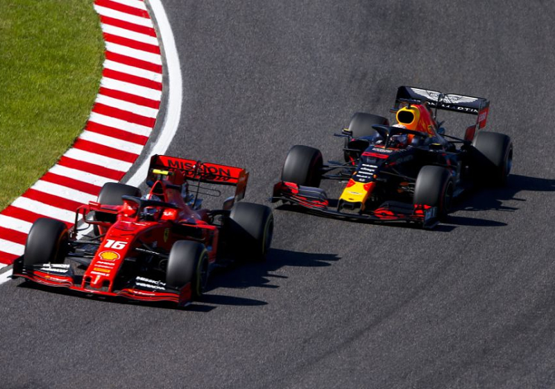 Leclerc weigert excuus richting Verstappen: "Stewards maken de beslissingen"