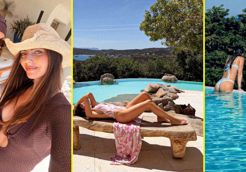 Kelly Piquet schittert tijdens zomerse fotoshoot in Italië