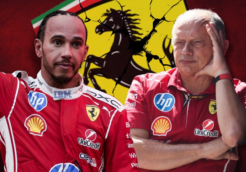 Lewis Hamilton has lost trust with Ferrari and the ending is going to be ugly