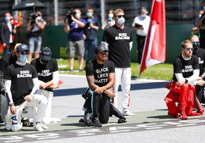 Why Hamilton will continue to take a knee in F1 this season