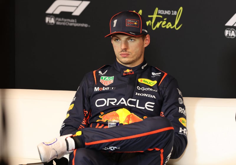 Max Verstappen in Canada