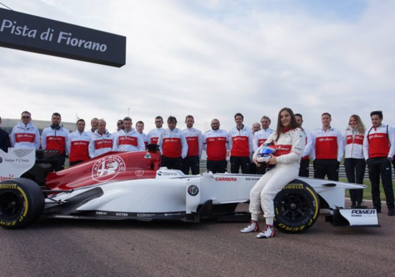 Calderon impresses in second Sauber test