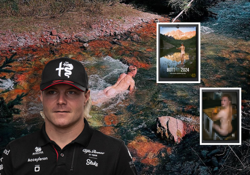 Bottas blikt trots terug op naaktkalender: "We hebben 30.000 stuks verkocht"