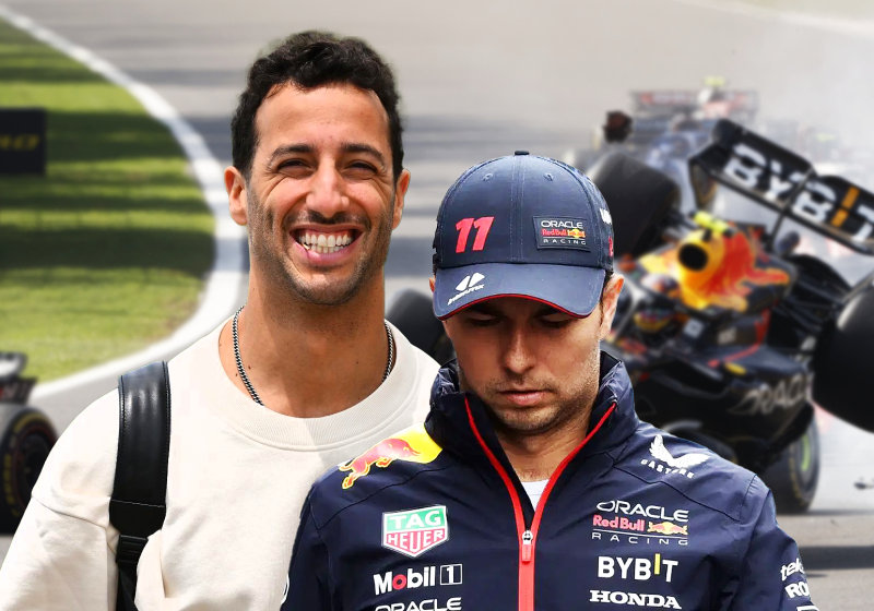 Ricciardo a Checo: "No puedes dejar que todo lo que sucede te afecte"