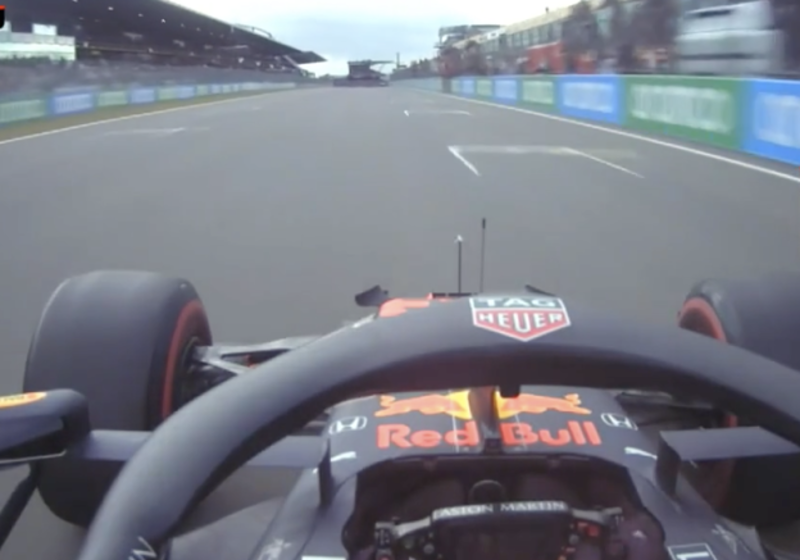 Verstappen uitzinnig na snelste raceronde: "Yes boys!"