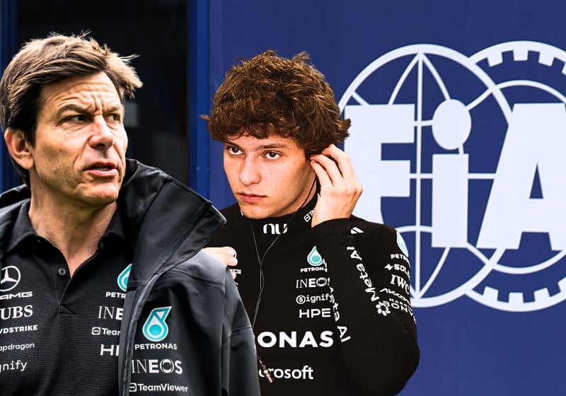 Toto Wolff fears Mercedes F1 and Kimi Antonelli will be hit with FIA penalty