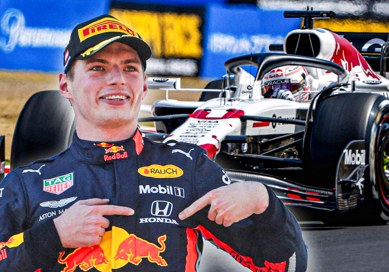 Honda, Verstappen, socials