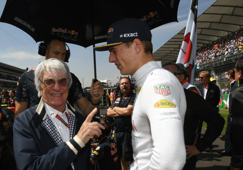 Ecclestone wijst naar Verstappen: 'Beste die we ooit in de Formule 1 hebben gehad'