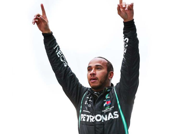 Hamilton relives "mind-blowing" experience of clinching seventh F1 title in Turkey