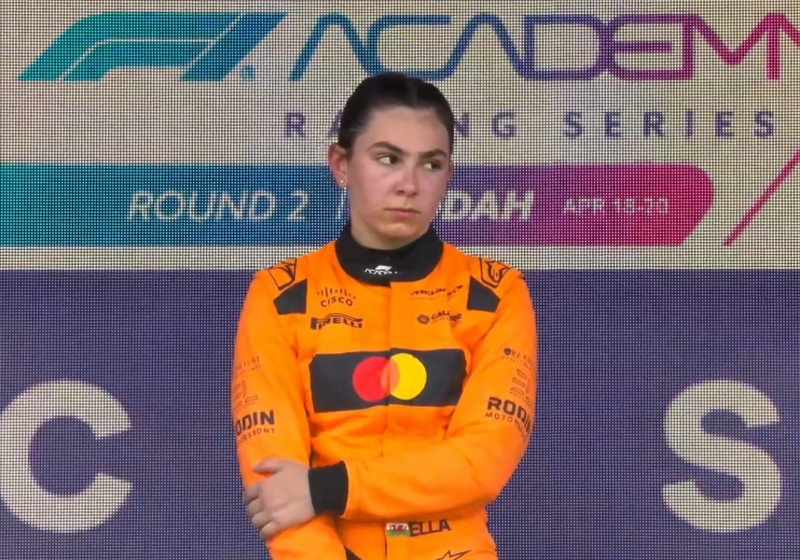 McLaren star casts angry figure after controversial Saudi anthem