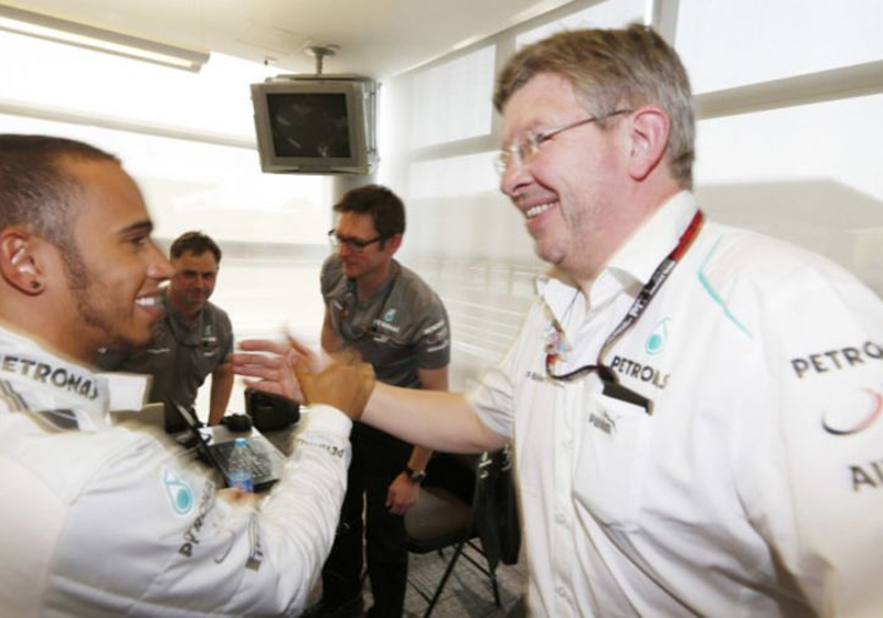 Hamilton taught Brawn 'a lesson' with off-track interests