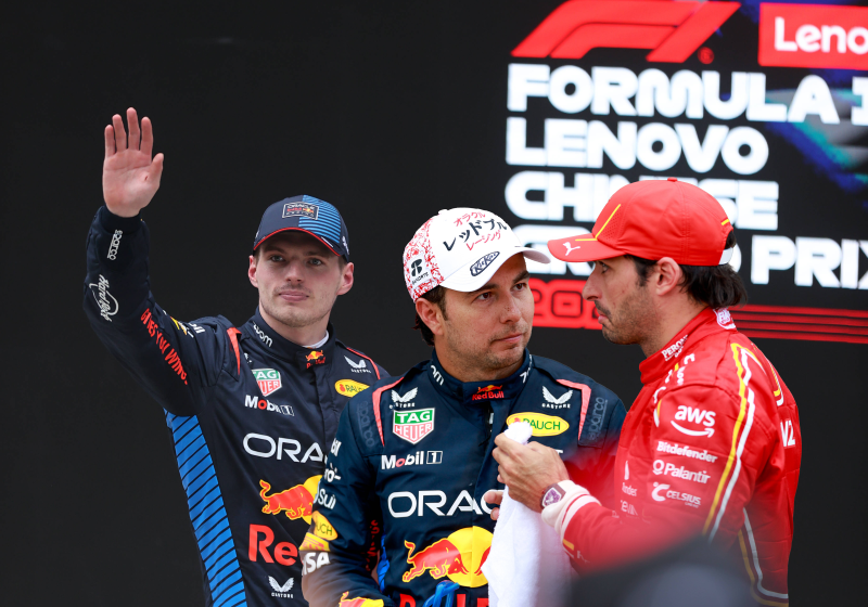 Checo, con VENTAJA sobre Sainz en Red Bull