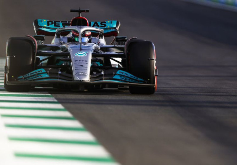 Russell sceptisch over ontwikkeling W13: "Niet echt vooruitgang geboekt"