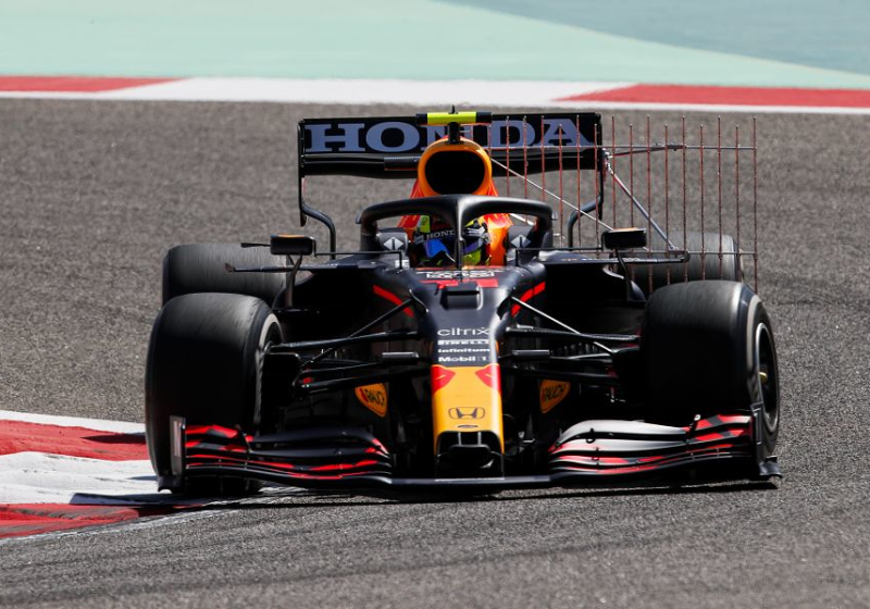Van de Grint over Pérez: "Verstappen snoepte bijna een seconde van zijn tijd af"